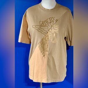 Travis Scott Cactus Jack Size-Large Jordan T-shirt in khaki/desert color